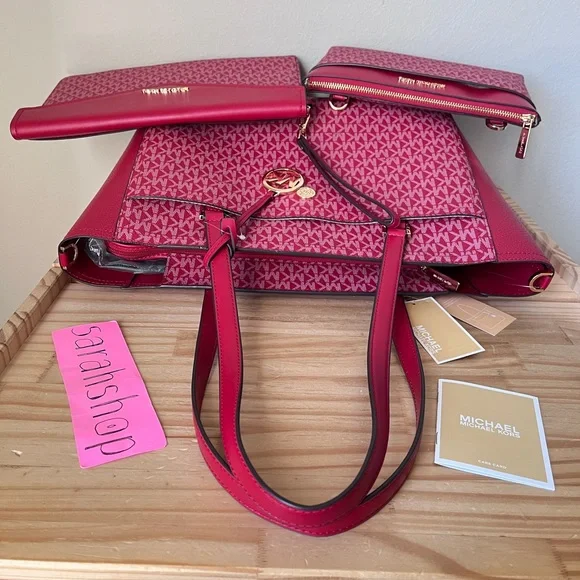 🌼Michael Kors 3 in 1 tote - Picture 4 of 16